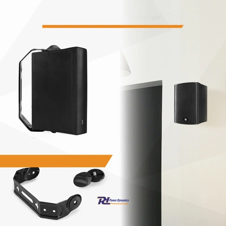 Kolumny instalacyjne dwudrożne 100W - para, kolor czarny