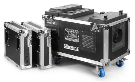 Zestaw: Wytwornica dymu ciężkiego 3000W LF3000+ płyn do dymu 20l Beamz