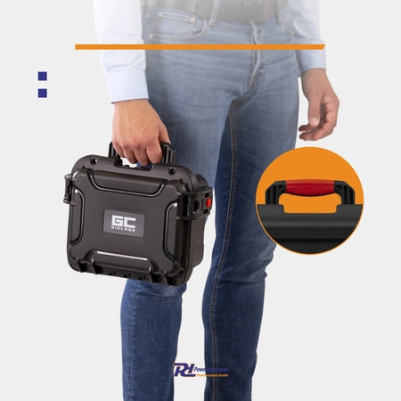 Uniwersalna walizka transportowa Power Dynamics GIGCase54 Heavy Duty - Seria R - IP67 - czarna