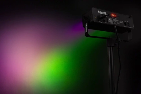 Efekt dyskotekowy DJ Bank 244 LED RGBW  pilot Beamz