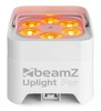 Oświetlacz Bateryjny LED BBP96SW Uplight Par 6x12W RGBWA-UV z bezprzewodowym DMX - BIAŁY