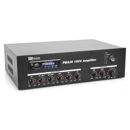 Zestaw białych głośników instalacyjnych 4 x 5" CSPB5 100V z wzmacniaczem bluetooth