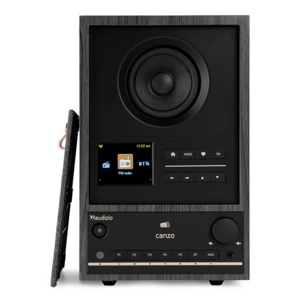 Radio internetowe DAB+/FM BT WIFI Canzo Audizio ciemnoszare