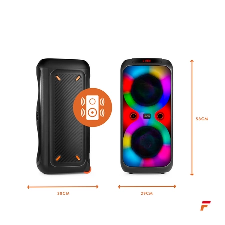 Głośnik imprezowy BoomBox540 z diodą LED Fenton
