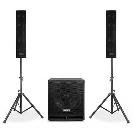 Zestaw nagłośnieniowy 1000W Vonyx VX880BT 2.1