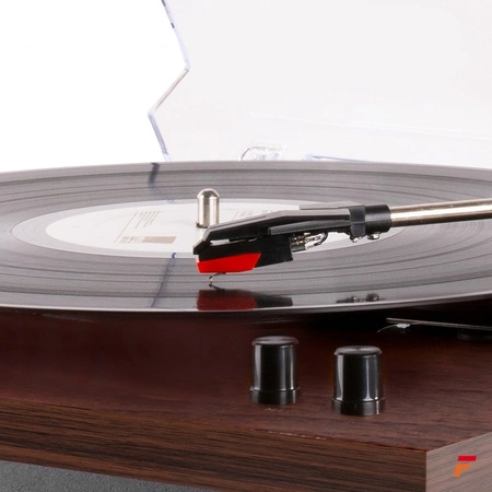 Gramofon RP165D Fenton głośniki BT brązowy