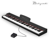 Pianino cyfrowe 88 klawiszy CANZONA czarne Mielczewski