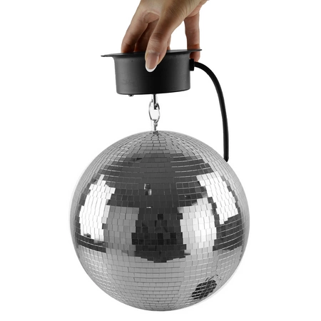 Kula lustrzana 30cm z napędem