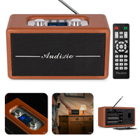 Radio retro DAB FM BT Tune60 Audizio brązowe