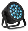 Reflektor LED Slim PAR45 18X 3W 3w1 RGB DMX BeamZ