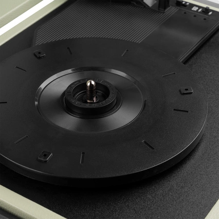 Gramofon w walizce RP111G Audizio zielony