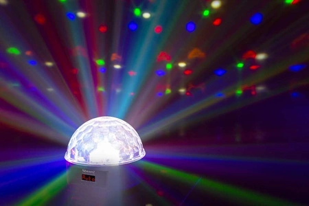 Półkula Mini Star Ball DMX 9x 1W LED Beamz JB90R