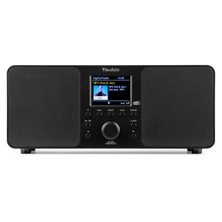 Radio cyfrowe Genua DAB+ FM stereo Audizio czarne