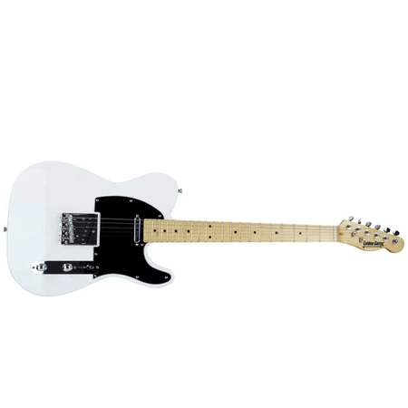 Gitara elektryczna - kompletny zestaw -Golden Guitar TEEG-30 Biała Telecaster
