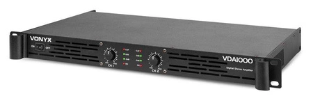 Wzmacniacz 2 x500W VDA1000 PA 1U