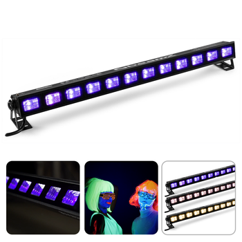 Belka oświetleniowa LED BAR UV 12x 3W BeamZ BUVW123