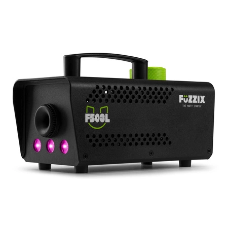 Wytwornica dymu F503L z efektem LED RGB Fuzzix + płyn gratis