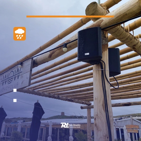 Zestaw kolumn instalacyjnych 100V 6,5" 150W BC65V czarny PD