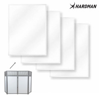 Materiał lycra do stołu DJ DTS3 - biały/ 4szt