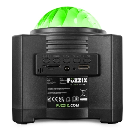 Półkula Projektor Aurora Galactic z głośnikiem BT Fuzzix