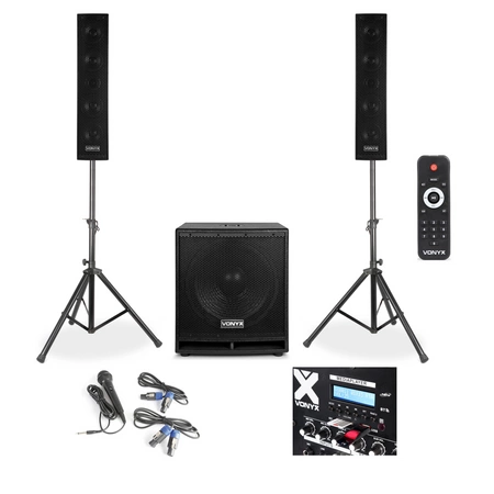 Zestaw nagłośnieniowy 1000W Vonyx VX880BT 2.1