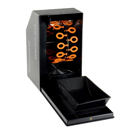 Zestaw: Wytwornica baniek z efektem LED RGB B300LED pilot Beamz+ płyn do baniek 5l