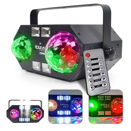 Efekt świetlny Ibiza 4-IN-1 COMBI-FX2