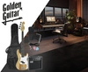 Gitara basowa - kompletny zestaw - Golden Guitar PBGB-40 kolor Natural