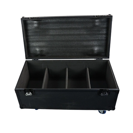 Zestaw: 4x reflektor retro LED RGB COB Lucendi R2 + Case