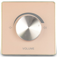 Regulator głośności 50W/100V - ARG5 złote szkło Audioport