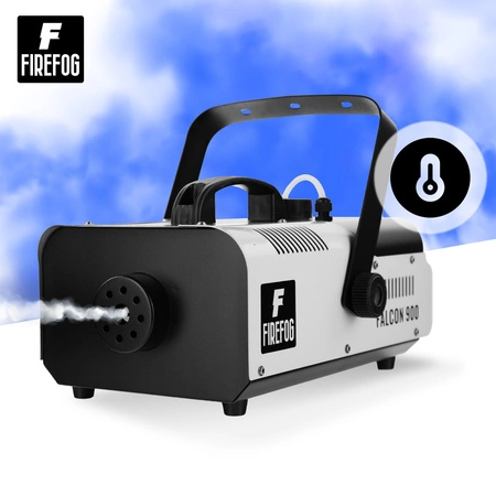 Zestaw: Wytwornica dymu 900W Falcon900 dwa piloty Firefog + Płyn 1L