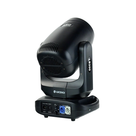 Zestaw: 4x Głowa ruchoma LB200 Beam 200W LED Lucendi+ dedykowane case