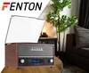 Gramofon retro Frisco Audizio z radiem DAB brązowy