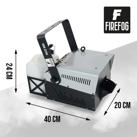 Zestaw: Wytwornica dymu HAZE 900 Firefog+ płyn do dymu 5l
