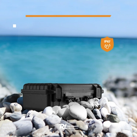 Uniwersalna walizka transportowa GIGCase8 - IP67 - czarna Power Dynamics