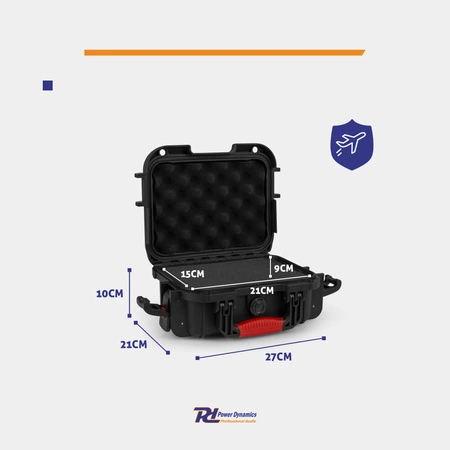 Uniwersalna walizka transportowa Power Dynamics GIGCase50R Heavy Duty - Seria R - IP67 - czarna