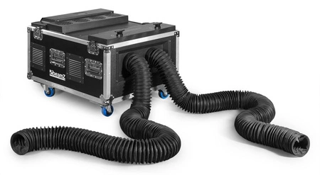 Zestaw: Wytwornica dymu ciężkiego DMX LF6000+ płyn do dymu niskiego 5L Beamz