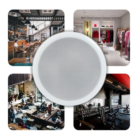 Głośnik sufitowy 6'' 5-10W/100V AB104 Audioport