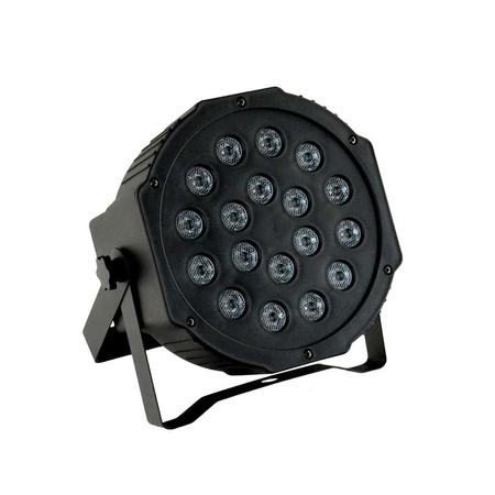 Reflektor LED PAR 18x 1,5W RGB DMX Firefog