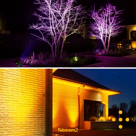 Oświetlacz Bateryjny LED BBP94W Uplight Par 4x12W RGBWA-UV z bezprzewodowym DMX