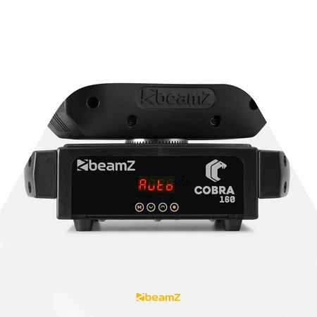 Zestaw: 4x Głowa ruchoma Cobra 160 Spot 100W z 6x 10W B-Eye Beamz+ 2x case