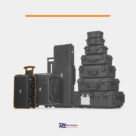 Uniwersalna walizka transportowa case GIGCase30T - IP67 - kolor czarny Power Dynamics -
