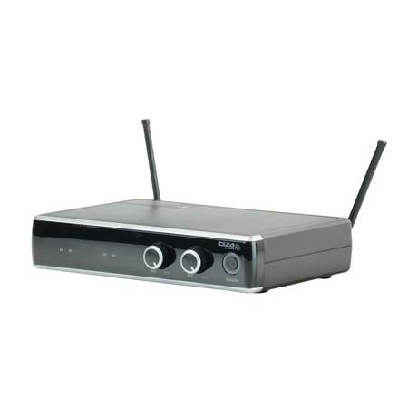 Zestaw mikrofonów bezprzewodowych do ręki UHF+ odbiornik 863.9 & 864.9MHZ