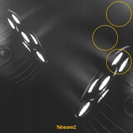 Zestaw 4x Party BeamZ PLP na baterie