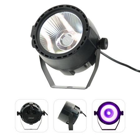 Zestaw imprezowy: Wytwornica dymu Rage 600I+ płyn do dymu 1l+ reflektor ultrafioletymu + reflektor ultrafiolet