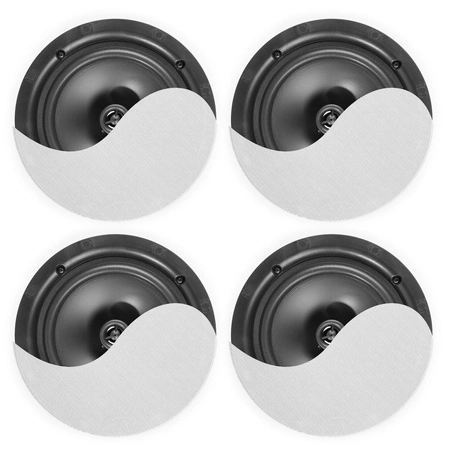 Zestaw głośników sufitowych 4szt NCBT604  6,5" biały