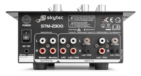 Mikser 2-kanałowy USB MP3 STM-2300 Skytec