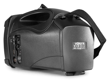 Mobilny zestaw nagłośnieniowy PA Vonyx ST014 z bezprzewodowym mikrofonem ręcznym