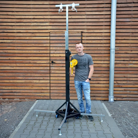 Wieża sceniczna statyw estradowy 1,7m- 4,3m udźwig 150kg Hardman