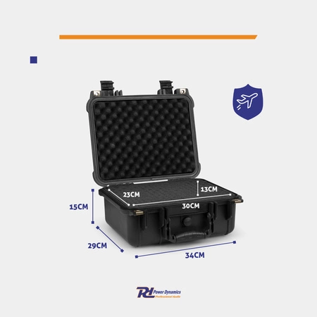 Uniwersalna walizka transportowa GIGCase6 - IP67 - czarna Power Dynamics